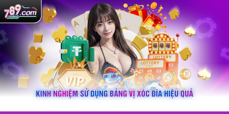 Kinh nghiệm sử dụng Bảng Vị Xóc Đĩa hiệu quả